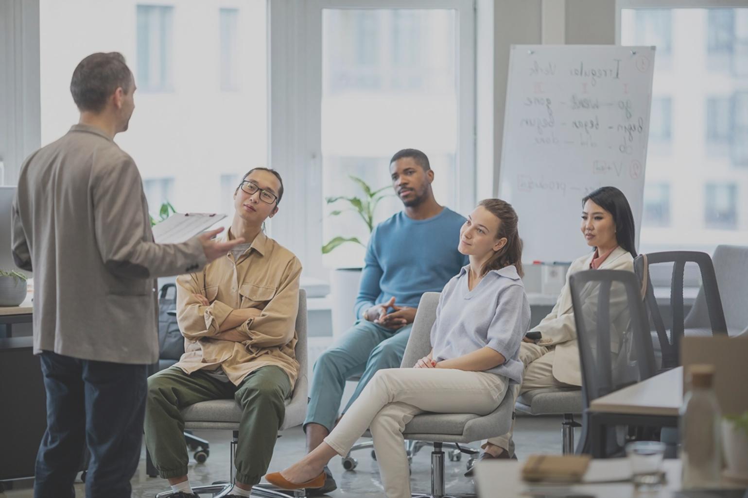 Professional consultation session with business documents and financial planning materials